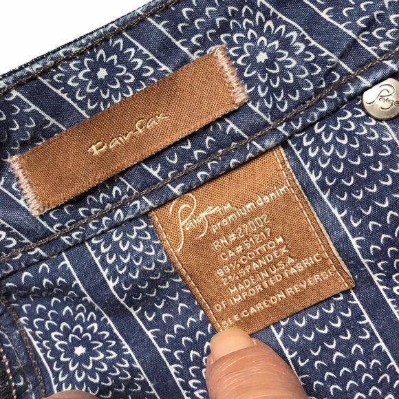 # Paige Pair Fak Boot Cut Jeans Sz 28 - Picture 12 of 13